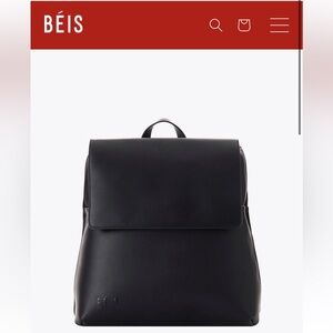 Beis Wicked Backpack, Black.